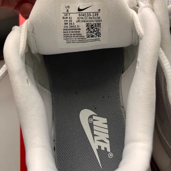 Nike Air Max Plus Triple White Men’s 8